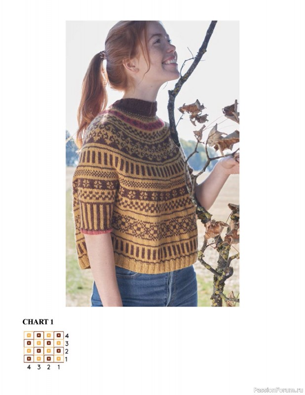 Вязаные проекты в книге «Fair Isle Fashion Knits». Продолжение