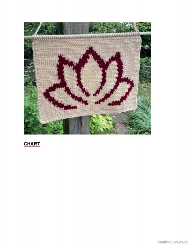 Вязаные проекты в книге «Modern Crochet Tapestries». Продолжение