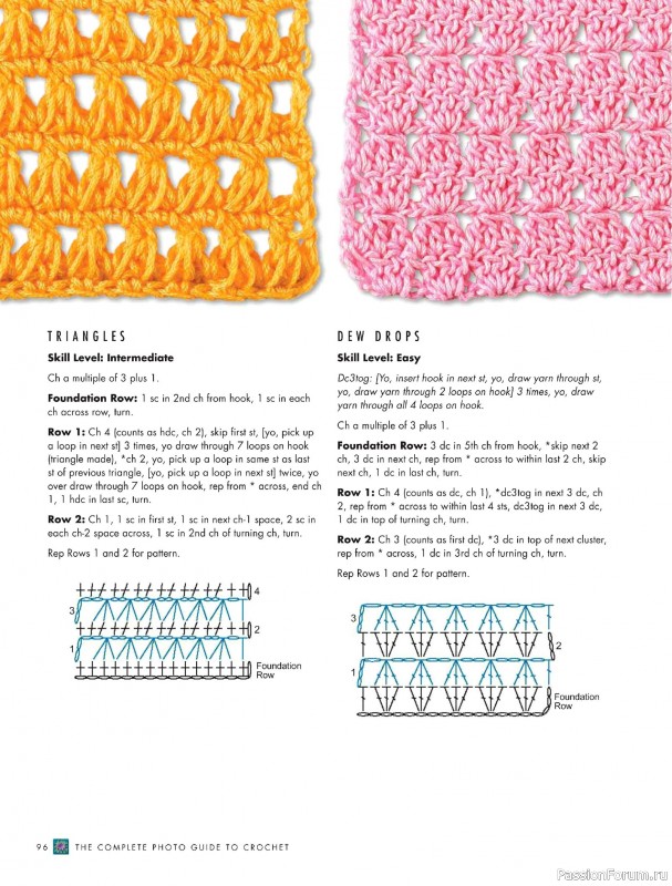 Вязаные проекты в книге «The Complete Photo Guide to Crochet». Часть 1
