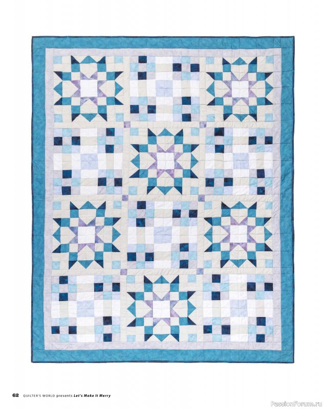 Коллекция проектов для рукодельниц в журнале «Quilter’s World Specials: Let's Make It Merry 2026»