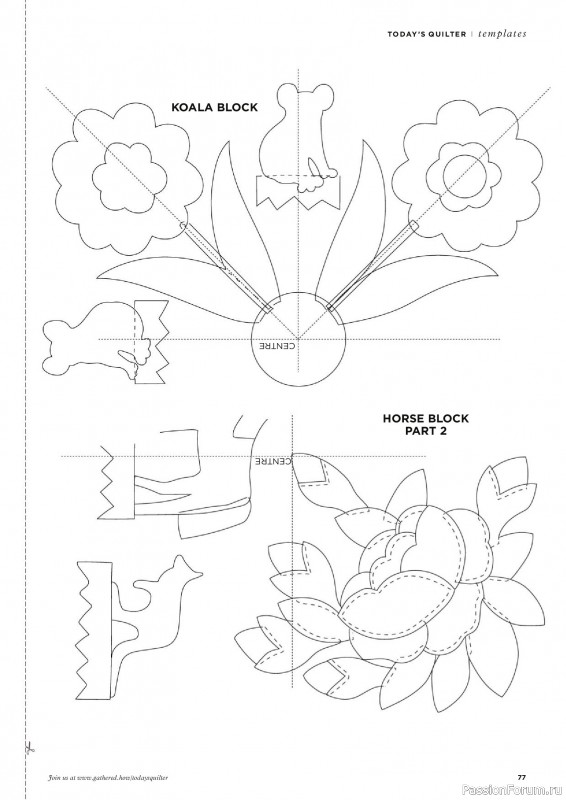 Коллекция проектов для рукодельниц в журнале «Todays Quilter №135 2025»