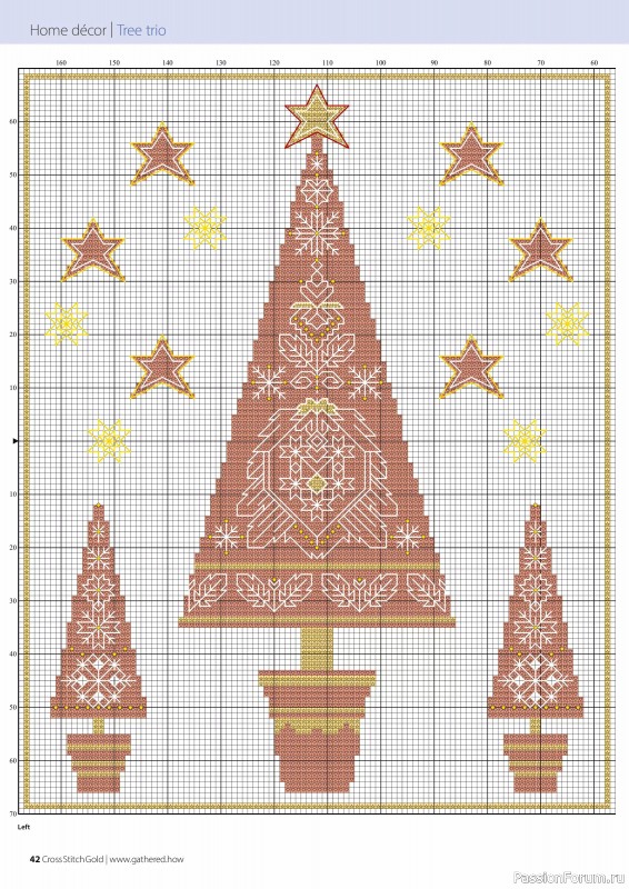 Коллекция вышивки в журнале «Cross Stitch Gold - Christmas 2024»
