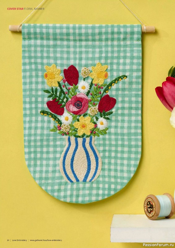 Коллекция вышивки в журнале «Love Embroidery №63 2025»