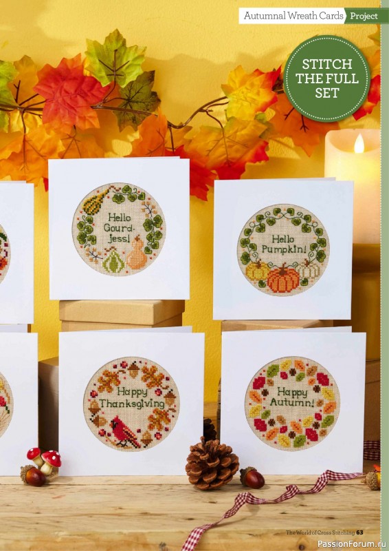 Коллекция вышивки в журнале &laquo;The World of Cross Stitching №377 2026&raquo;