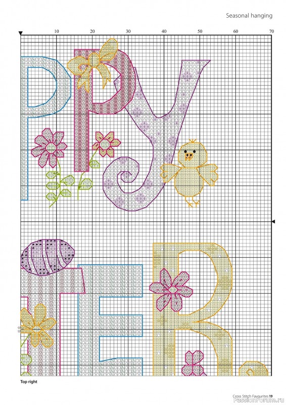 Коллекция вышивки крестиком в журнале «Cross Stitch Favourites - Spring/Summer 2022»