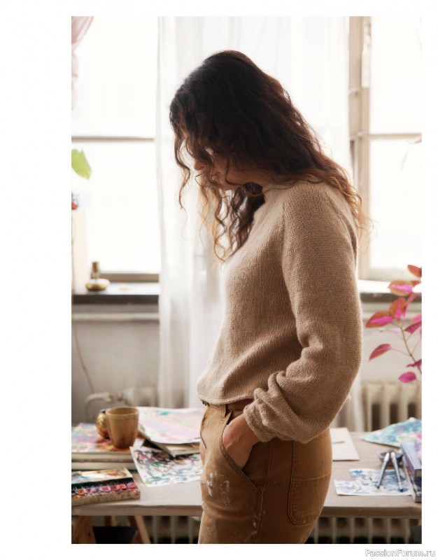 Вязаные модели в журнале «Laine Magazine №24 2025 Spring»
