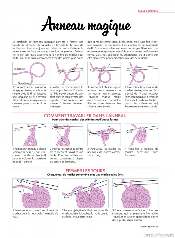 Вязаные проекты крючком в журнале &laquo;Crochet a porter №6 2026&raquo;