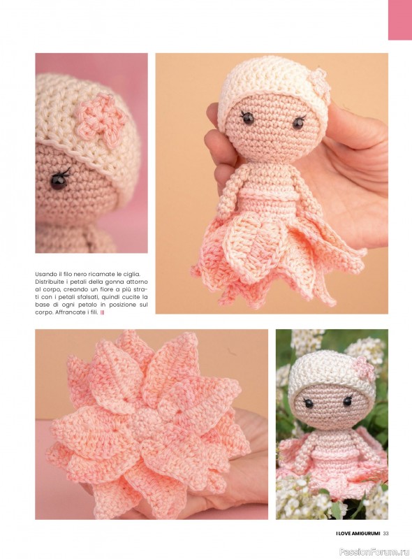 Вязаные проекты крючком в журнале «I Love Amigurumi №27 2025»