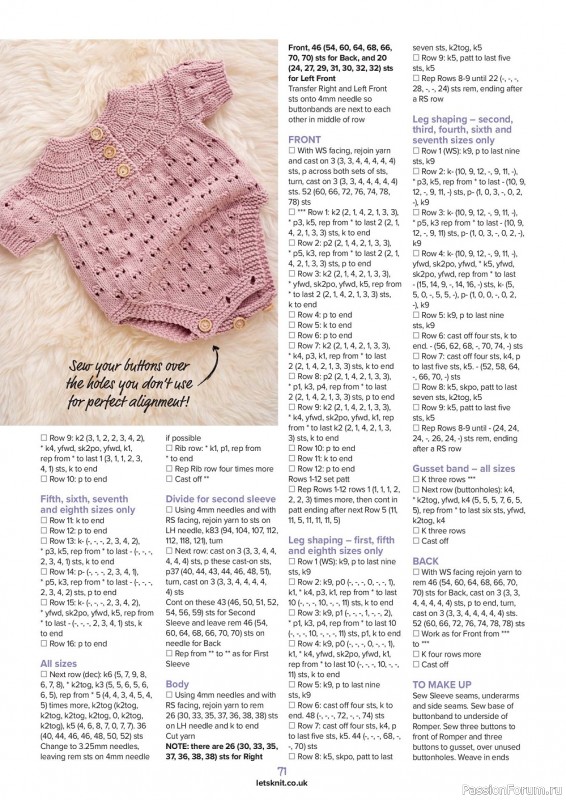 Вязаные проекты спицами в журнале «Let's Knit №190 2022»