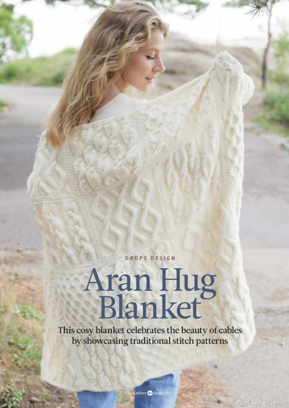 Вязаные проекты спицами в журнале &laquo;The Knitter №234 2026&raquo;