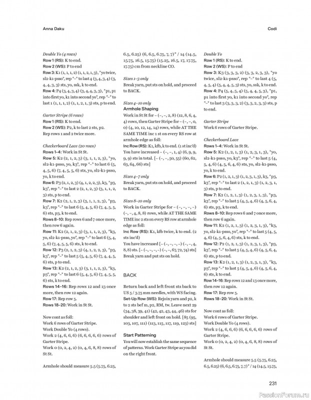 Вязаные проекты в книге &laquo;52 weeks of Sweater&raquo;. Часть 3