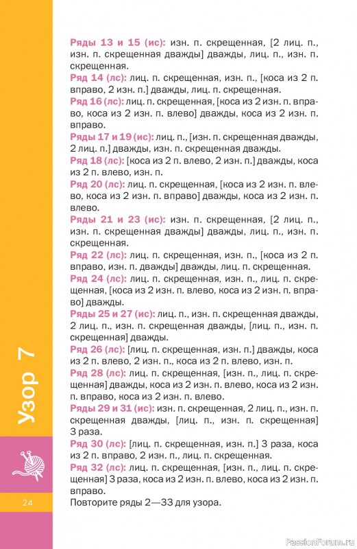 Вязаные проекты в книге &laquo;Узоры спицами на каждый день&raquo;.