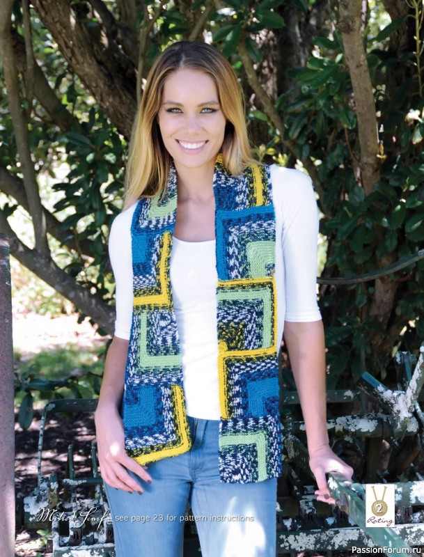 Вязаные проекты в журнале «Beanies Shawls & Scarves №7 2025»