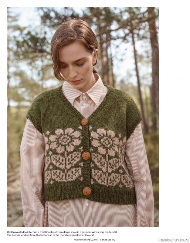 Вязаные проекты в журнале &laquo;Laine Nordic Knits 2024&raquo;
