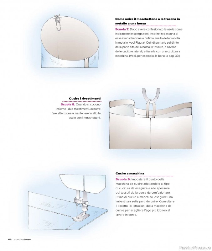 Вязаные проекты в журнале «Mani di Fata Speciale Borse - Dicembre 2025»