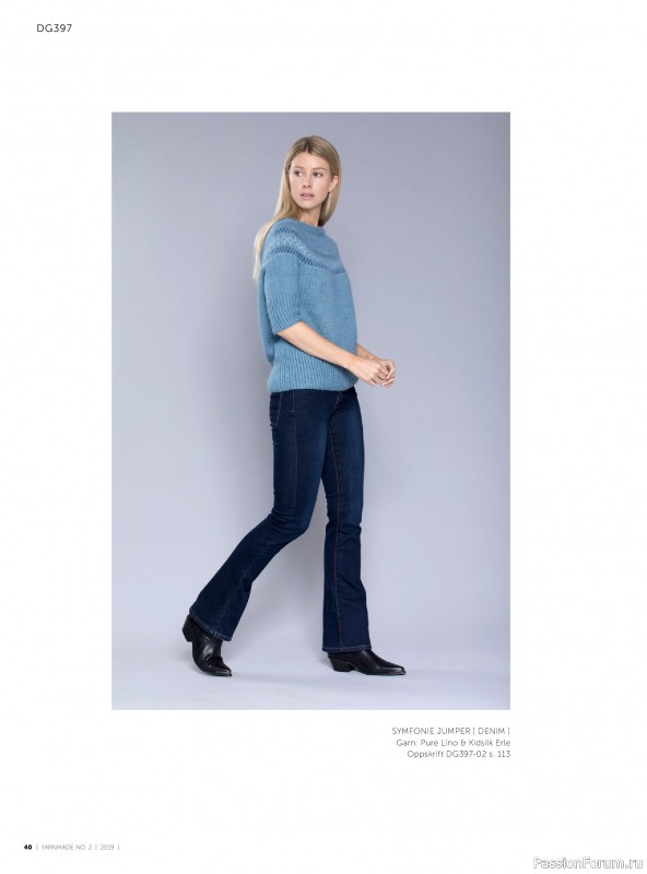 Вязаные проекты в журнале «Yarnmade №2 2019 Autumn & Winter Collection».
