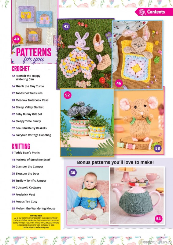 Вязаные проекты в журнале «Your Crochet & Knitting №67 2026»