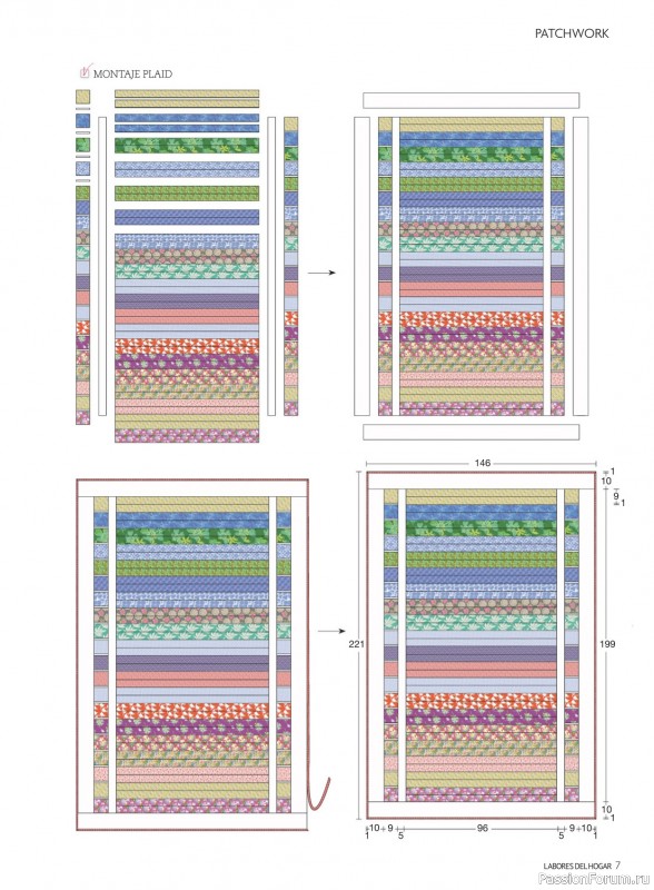 Коллекция проектов для рукодельниц в журнале «Labores del hogar №771 2024»