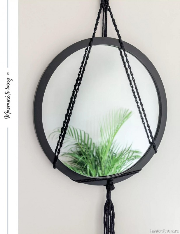 Коллекция проектов для рукодельниц в журнале «Macrame for the Home 2025»