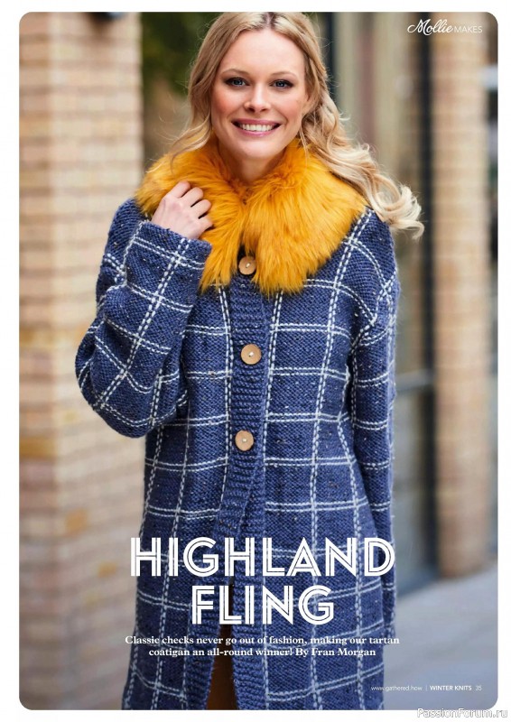 Коллекция проектов для рукодельниц в журнале «Mollie Makes Christmas Crafting – Winter Knits 2025»