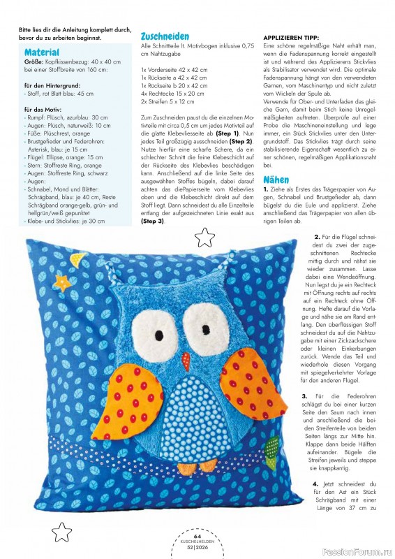 Коллекция проектов для рукодельниц в журнале &laquo;Patchwork Spezial №52 2025&raquo;