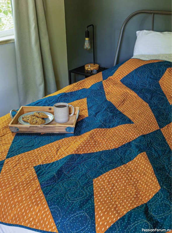 Коллекция проектов для рукодельниц в журнале «Quick+Easy Quilts - Fall 2025»