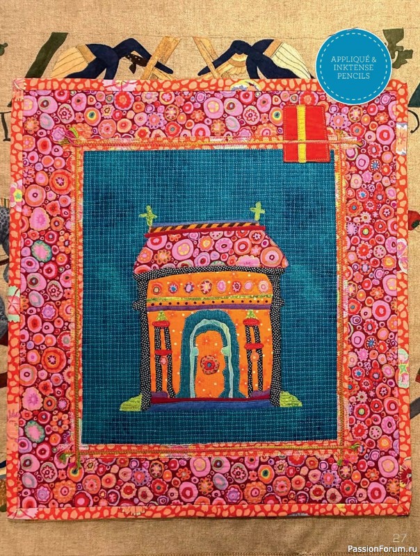 Коллекция проектов для рукодельниц в журнале «Quilters Companion №136 2025»