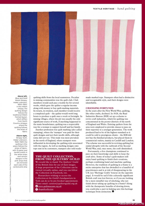 Коллекция проектов для рукодельниц в журнале &laquo;Todays Quilter №140 2026&raquo;