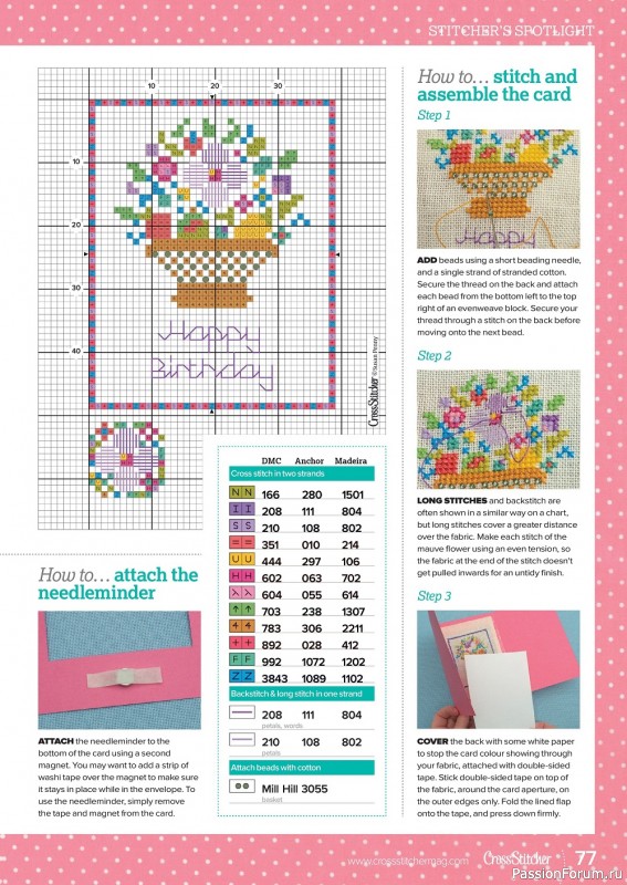 Коллекция вышивки крестиком в журнале «CrossStitcher №382 2022»