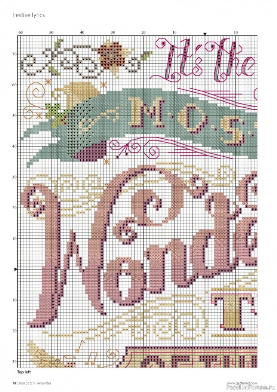 Коллекция вышивки в журнале «Cross Stitch Favourites - Christmas 2026»