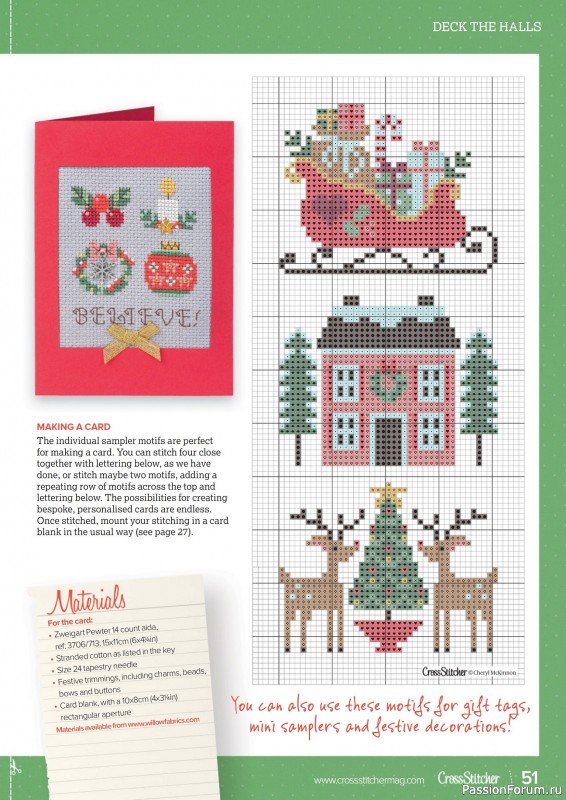 Коллекция вышивки в журнале «CrossStitcher №428 2025»