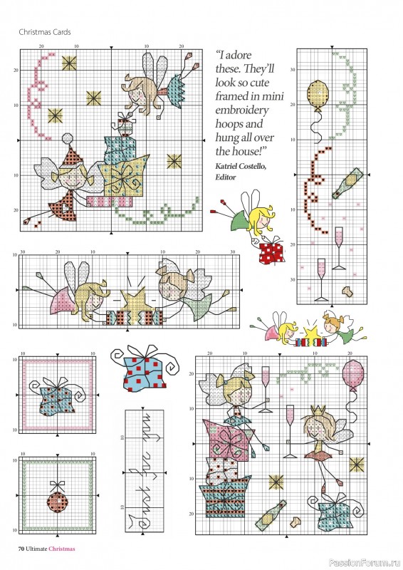 Коллекция вышивки в журнале «Ultimate CrossStitch – Christmas 2026»