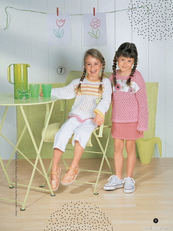 Вязаные модели для детей в журнале &laquo;Kinder Maschenmode №2 2026&raquo;