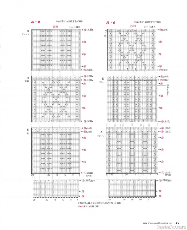 Вязаные модели в журнале «Let's Knit Series NV72113»