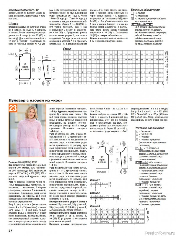 Вязаные модели в журнале «Сабрина №12 2025»