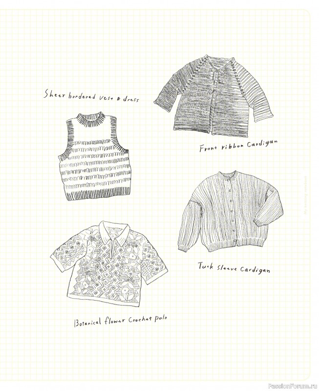 Вязаные модели в журнале «Summer Wear vol.4 2026»