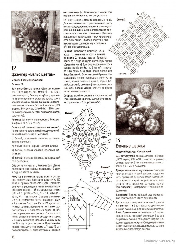 Вязаные модели в журнале &laquo;Вяжем Крючком №12 2025&raquo;
