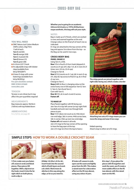 Вязаные проекты крючком в журнале «Simply Crochet №140 2023»