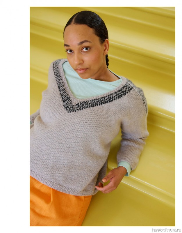 Вязаные проекты спицами в журнале «Laine Magazine №22 2024 Autumn»