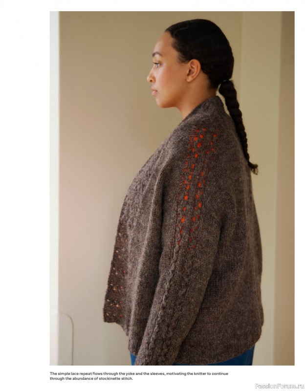 Вязаные проекты спицами в журнале «Laine Magazine №22 2024 Autumn»