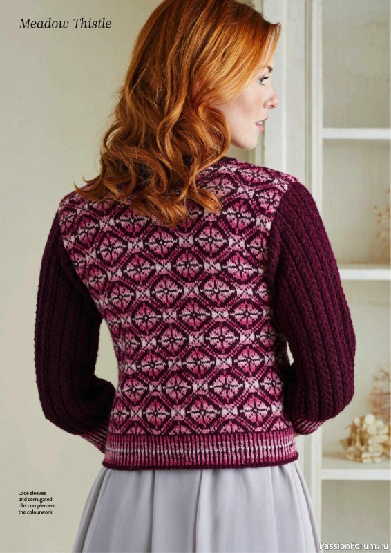 Вязаные проекты спицами в журнале «The Knitter №229 2026»