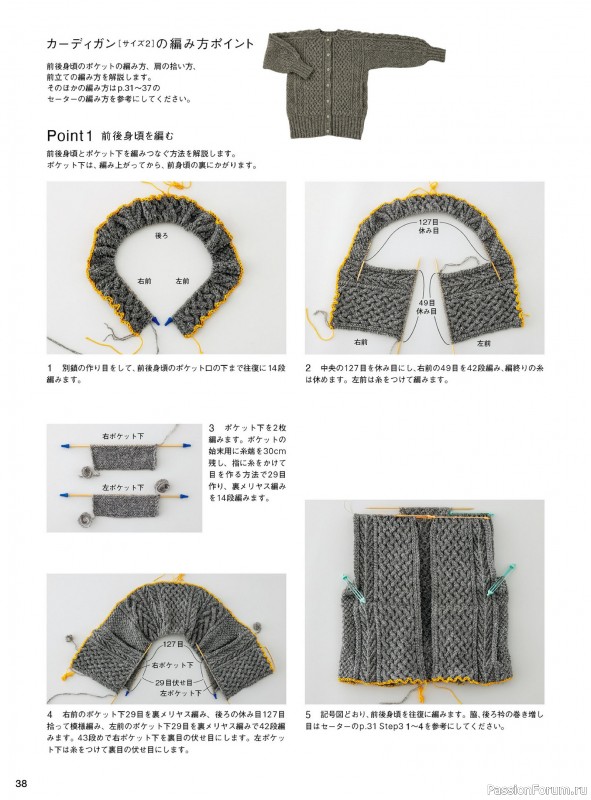Вязаные проекты в книге «Aran knits for a lifetime»