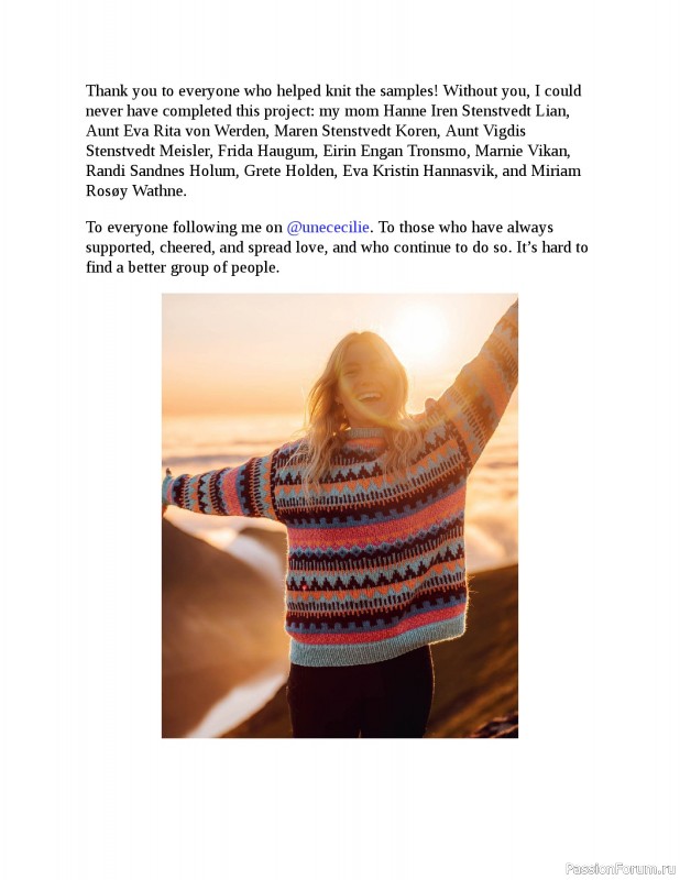 Вязаные проекты в книге «Happy Nordic Knits». Продолжение