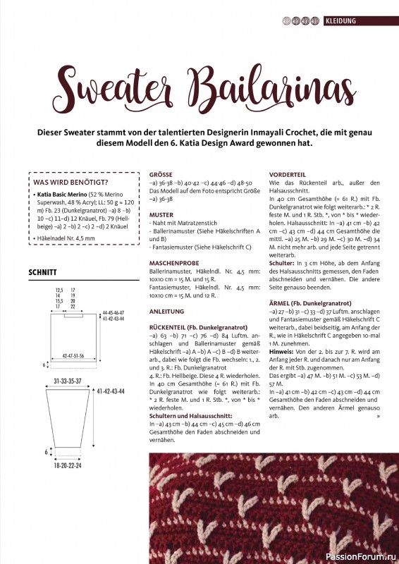 Вязаные проекты в журнале «Hakeln das Maschen Magazin №53 2025»