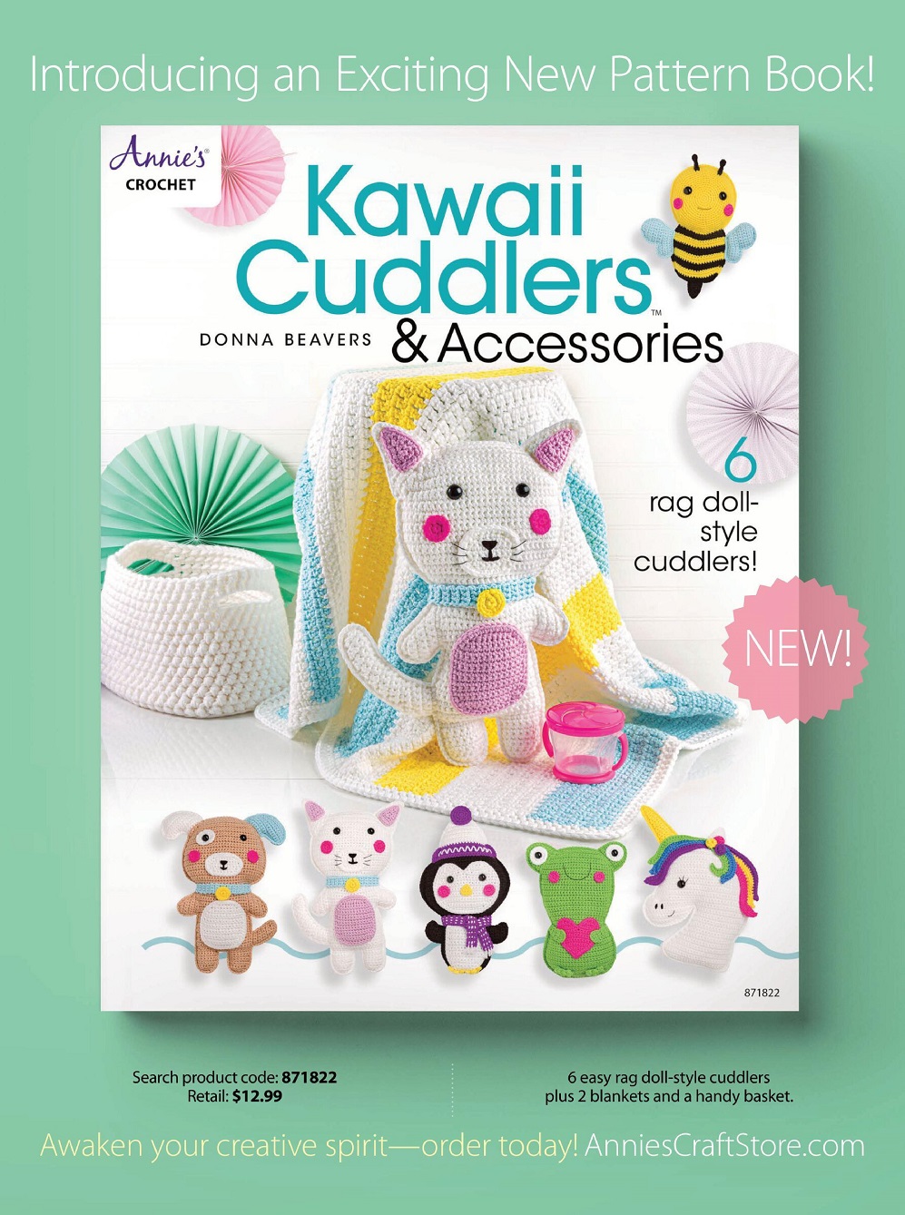 Весенняя коллекция в журнале "Crochet! - Spring" 2022
