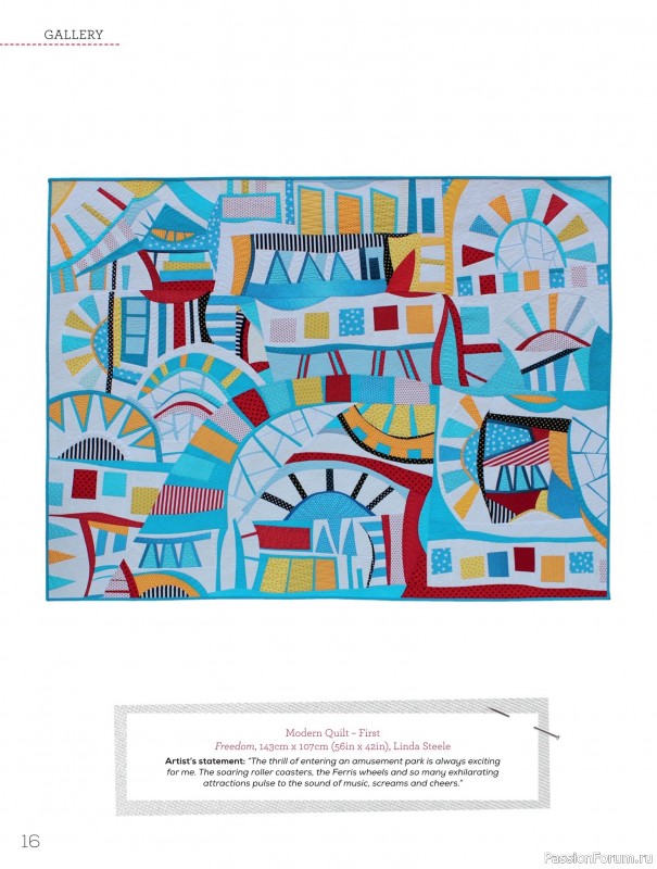 Коллекция проектов для рукодельниц в журнале «Quilters Companion №135 2025»