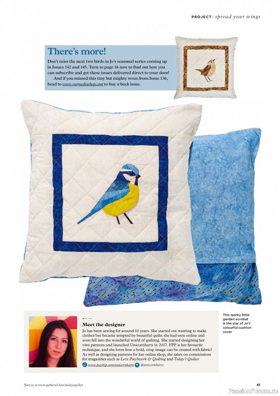 Коллекция проектов для рукодельниц в журнале &laquo;Todays Quilter №139 2026&raquo;