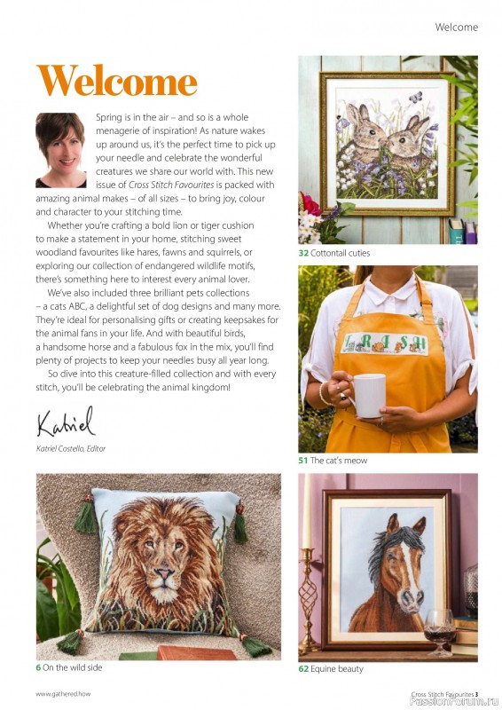 Коллекция вышивки в журнале &laquo;Cross Stitch Favourites №45 2026&raquo;