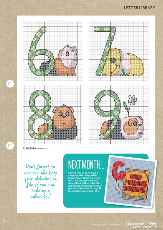 Коллекция вышивки в журнале «CrossStitcher №431 2026»