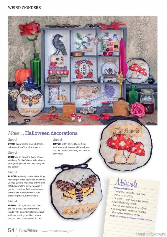 Коллекция вышивки в журнале «CrossStitcher №440 2026»